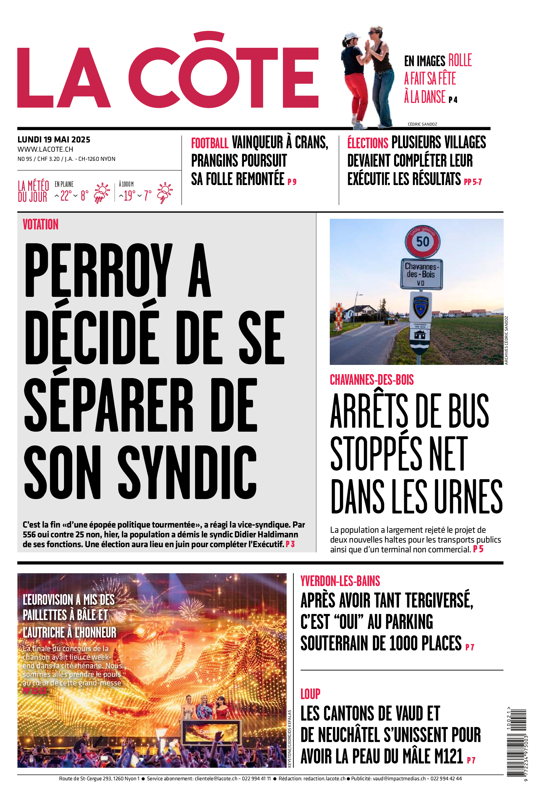 Lundi 19 mai 2025 Lundi 19 mai 2025