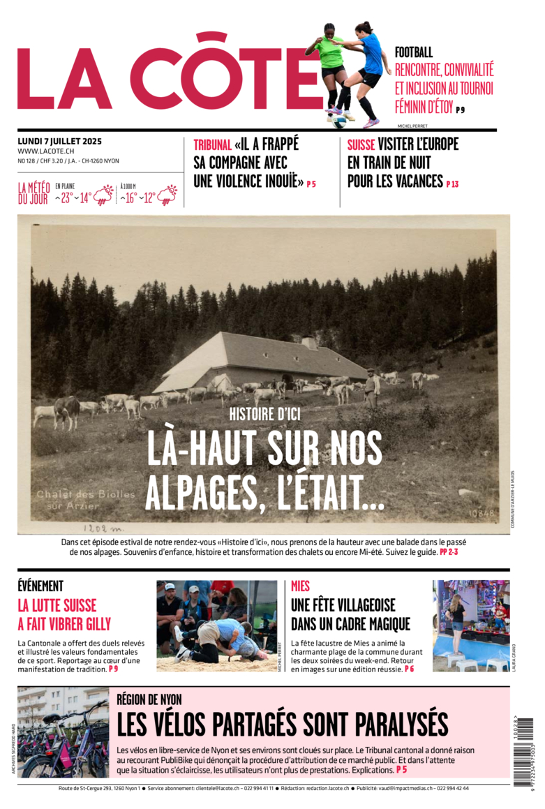 Lundi 7 juillet 2025