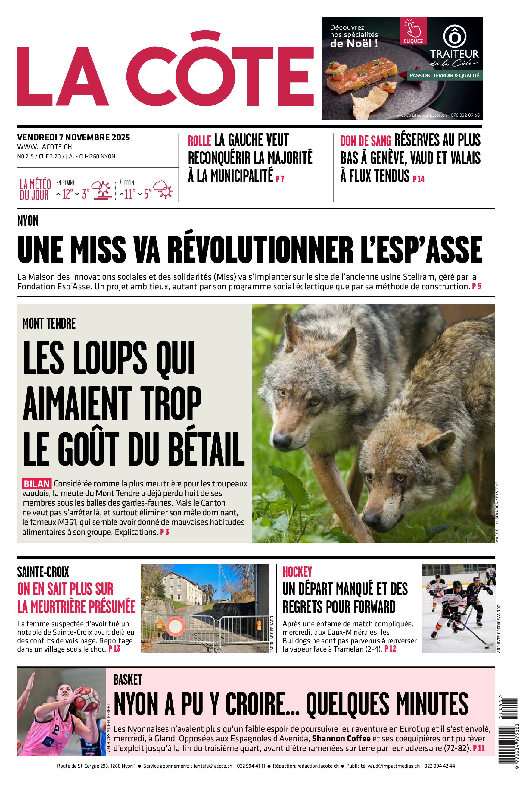  Vendredi 7 novembre 2025