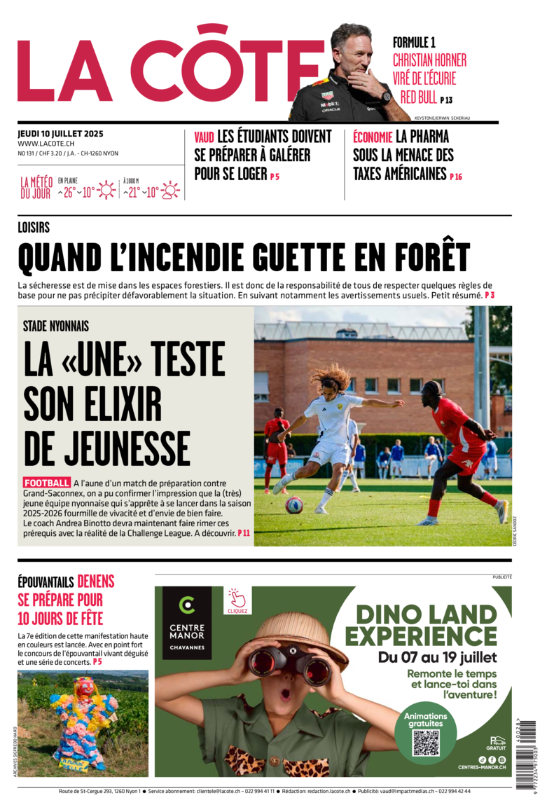 Jeudi 10 juillet 2025 Jeudi 10 juillet 2025