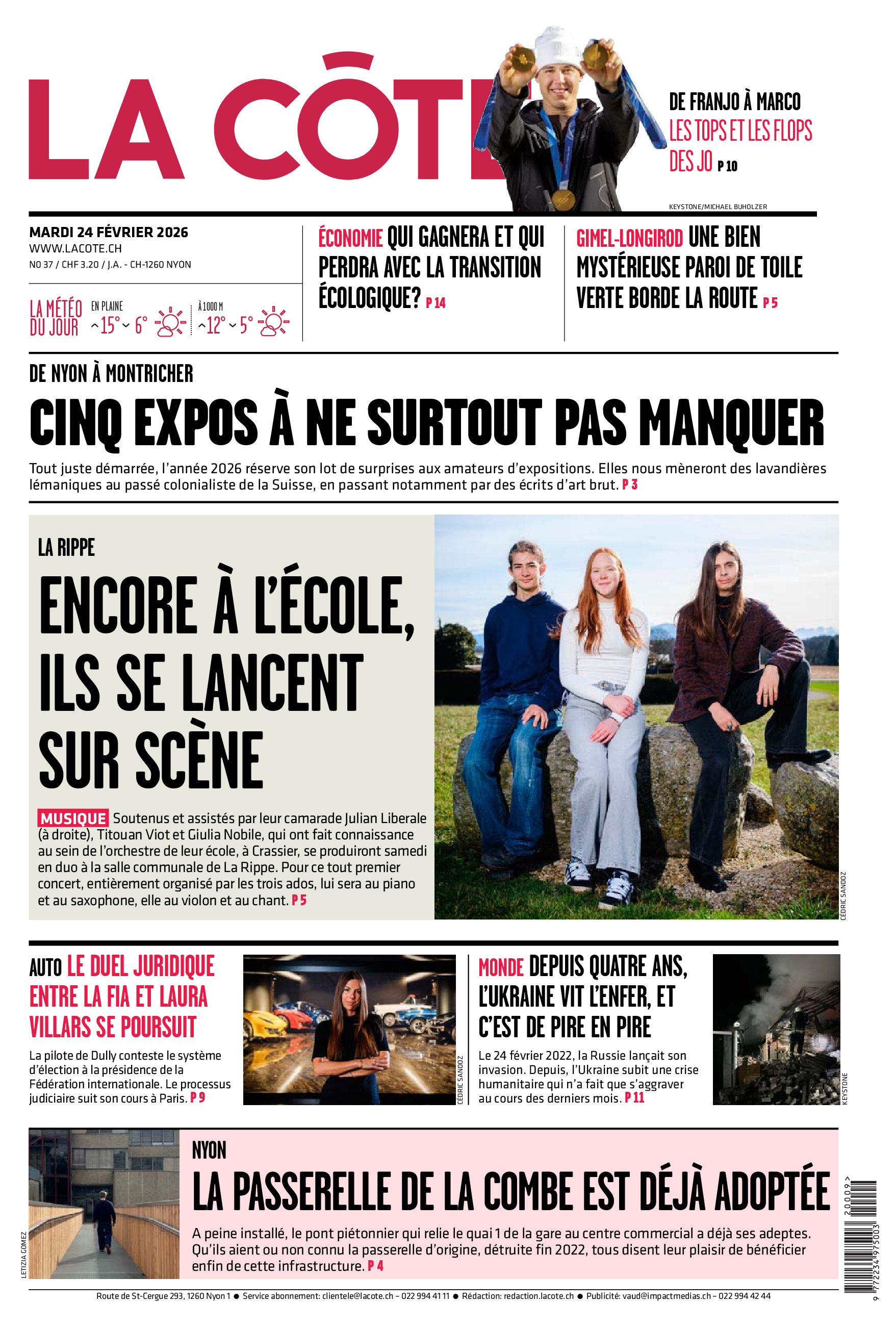  Mardi 24 février 2026