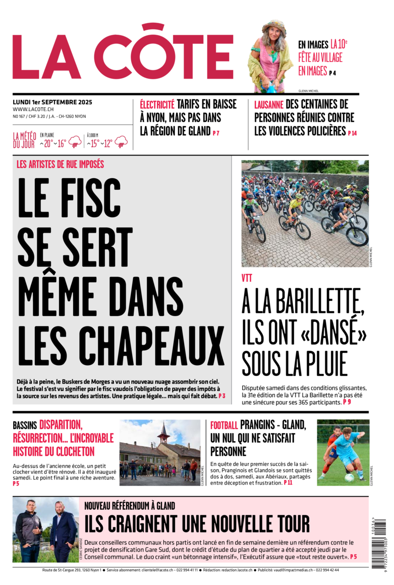 Lundi 1er septembre 2025