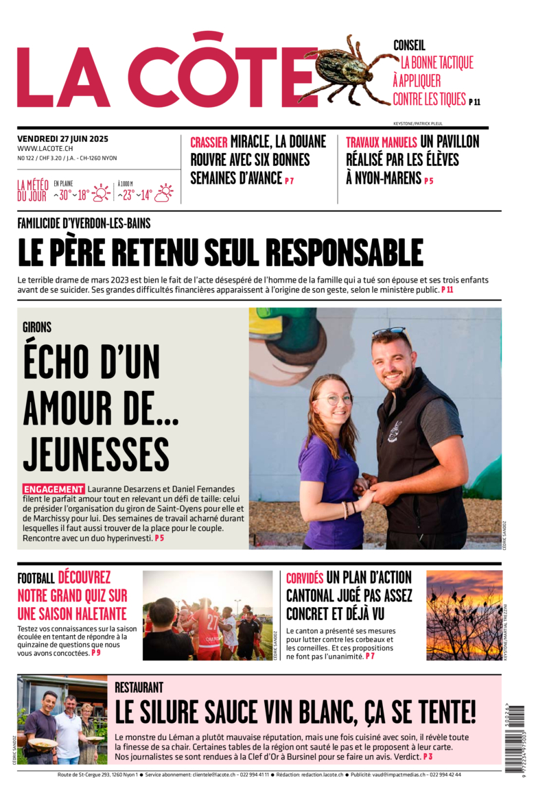 Vendredi 27 juin 2025 Vendredi 27 juin 2025
