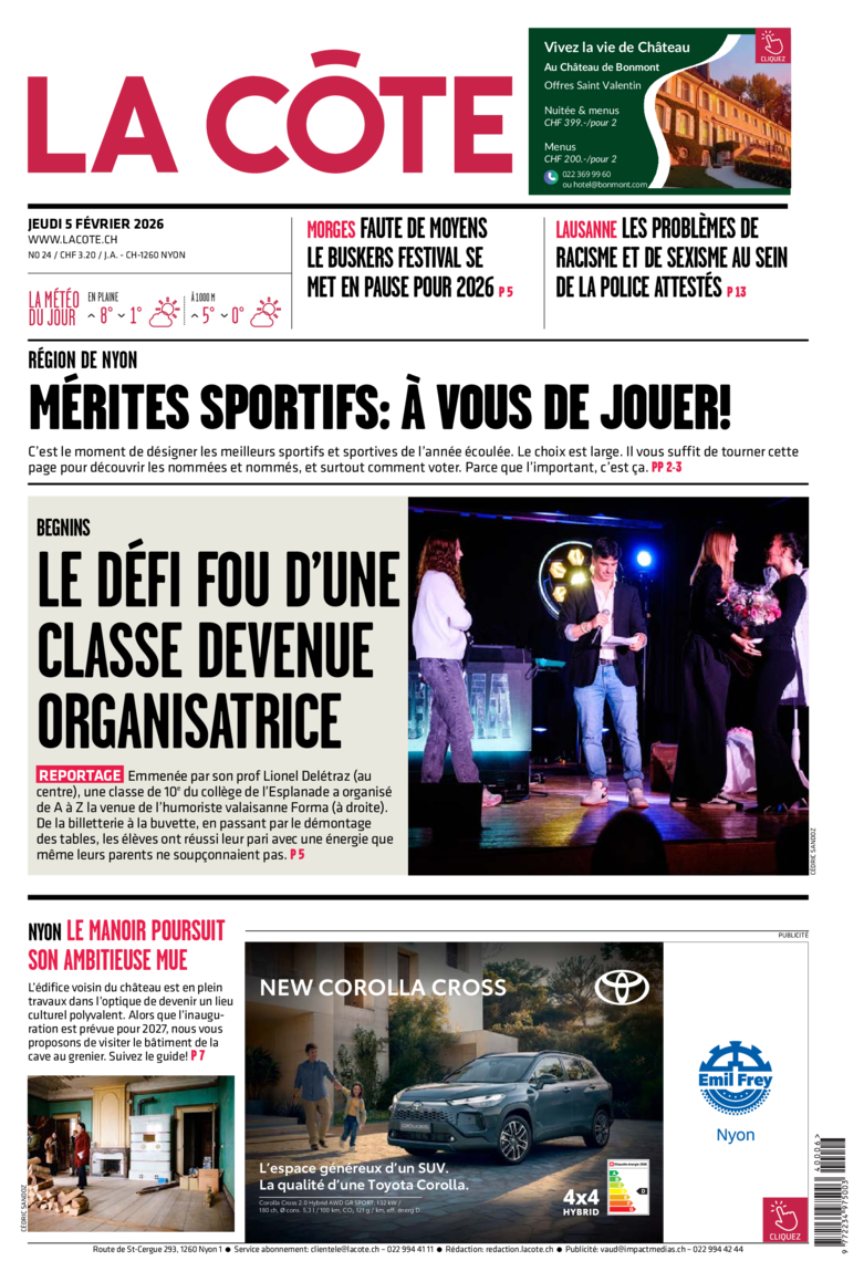 Jeudi 5 février 2026