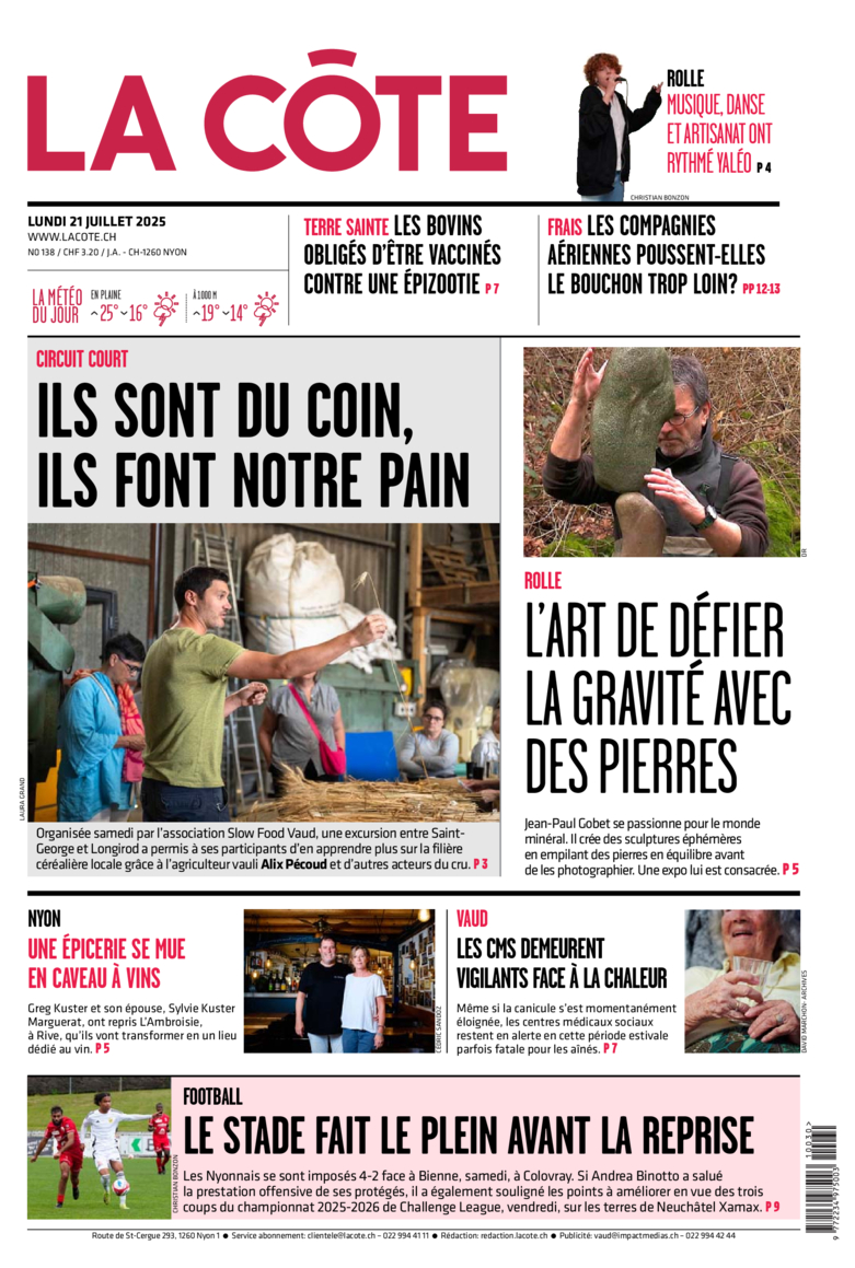 Lundi 21 juillet 2025 Lundi 21 juillet 2025