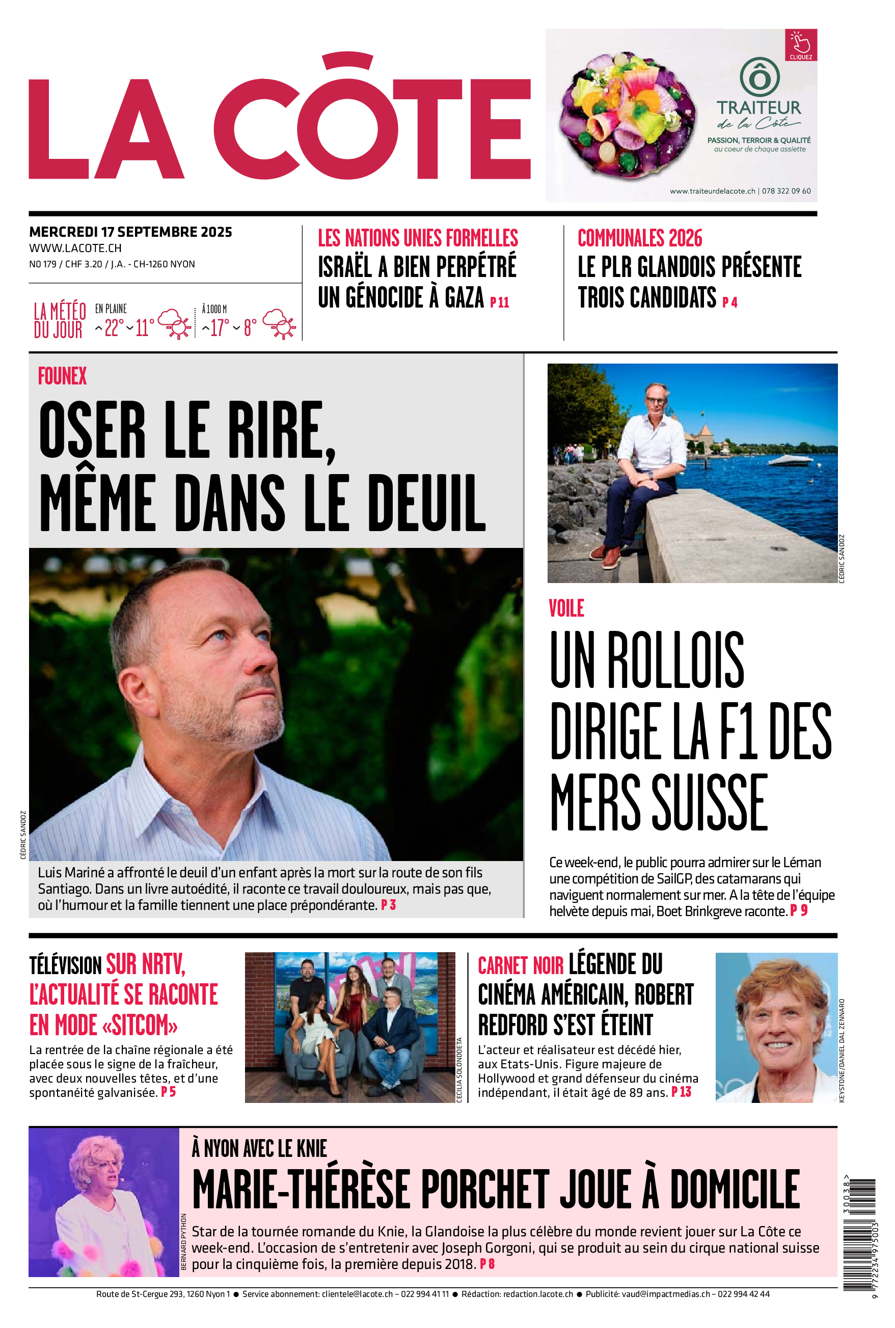  Mercredi 17 septembre 2025