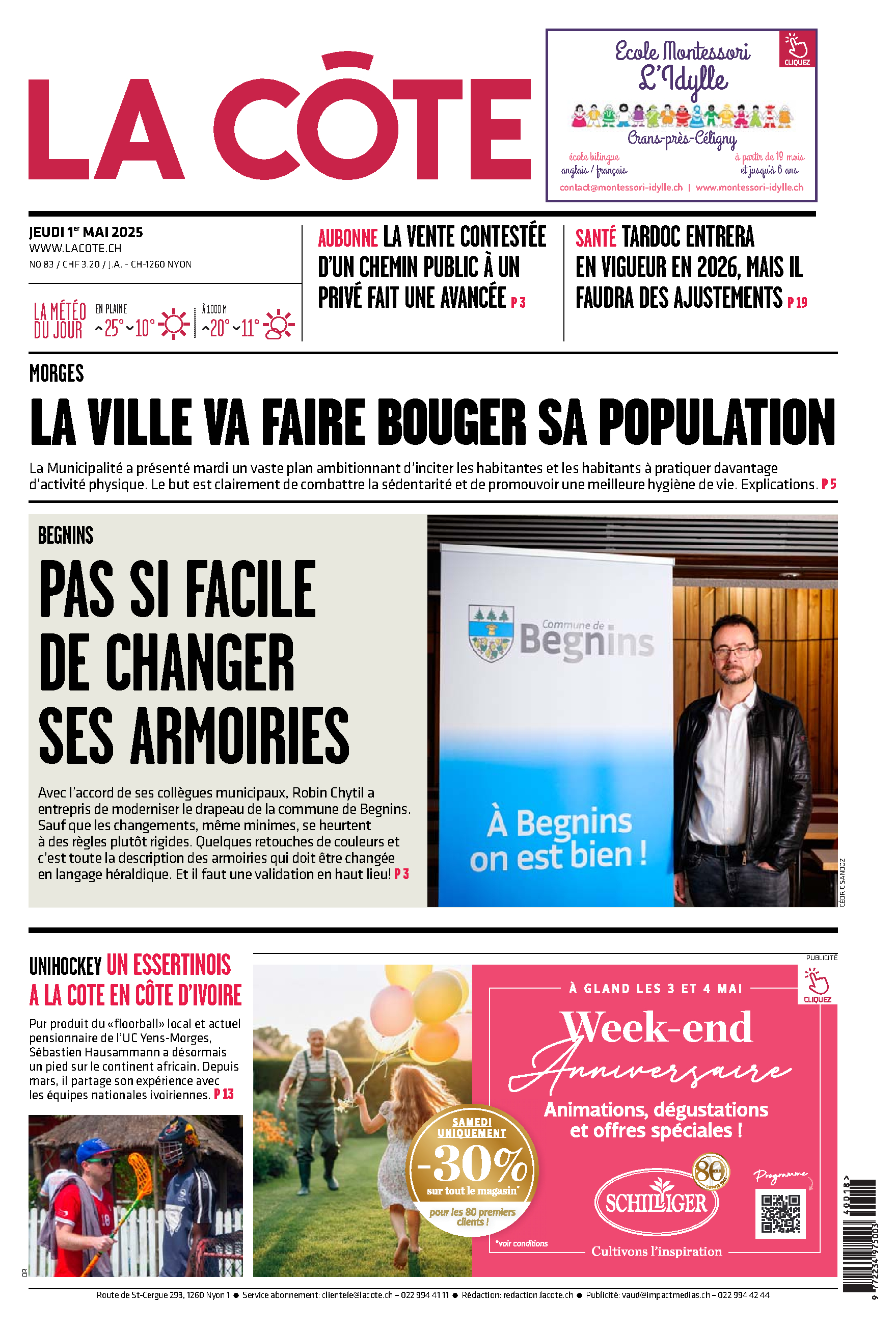 Jeudi 1er mai 2025 Jeudi 1er mai 2025