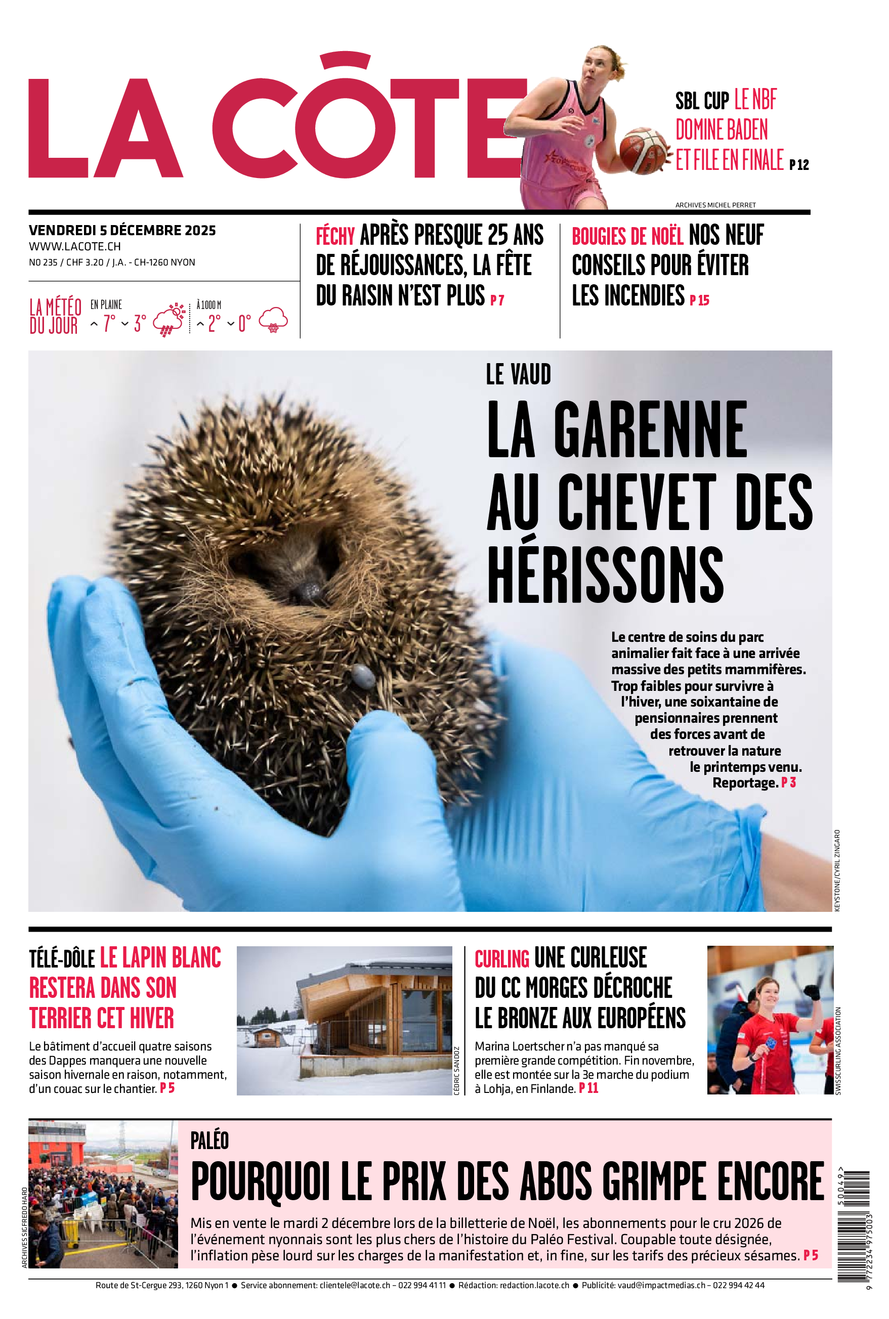  Vendredi 5 décembre 2025