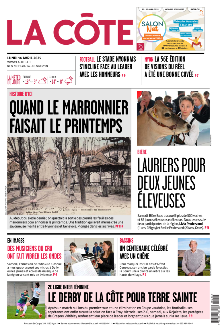 Lundi 14 avril 2025 Lundi 14 avril 2025