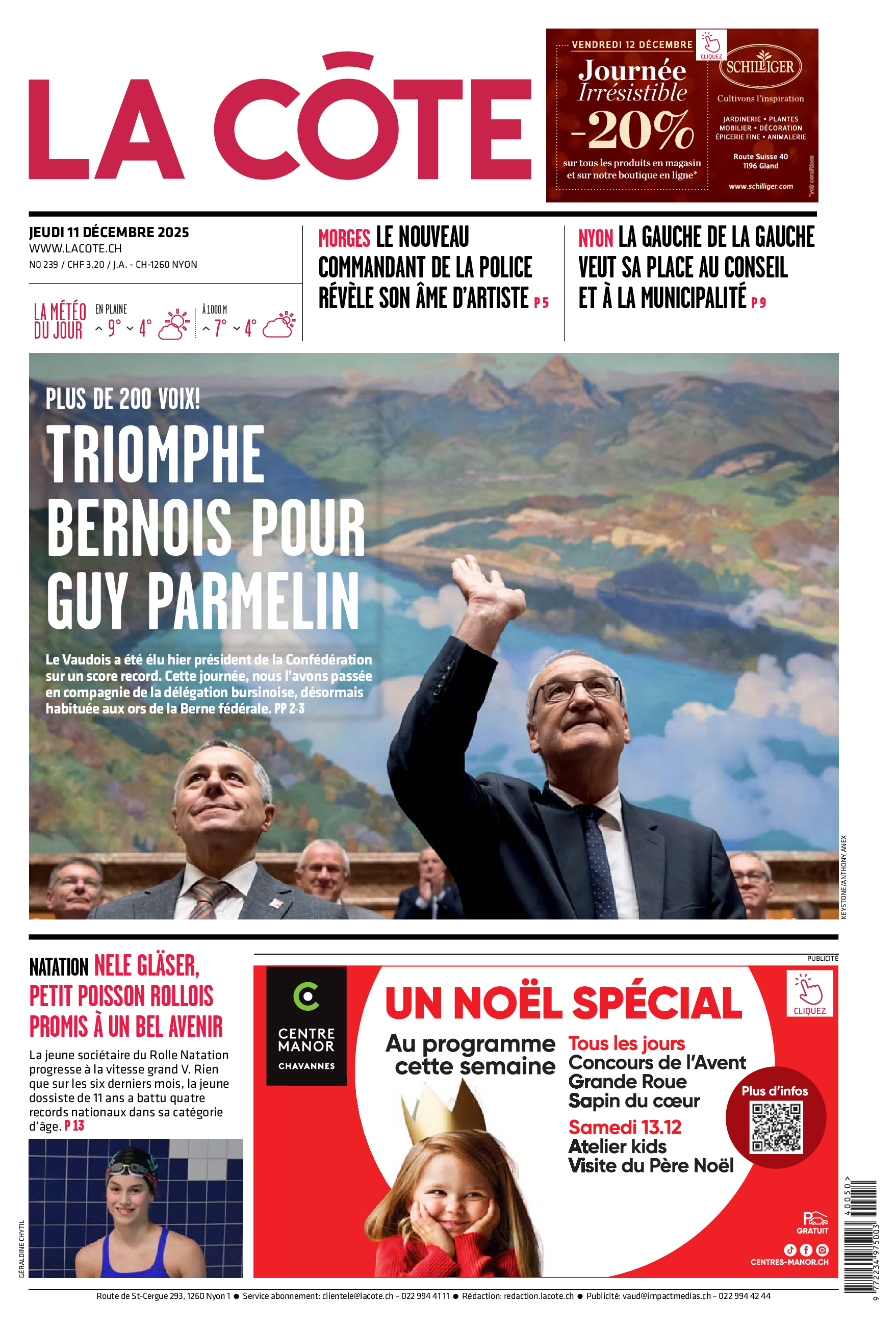  Jeudi 11 décembre 2025