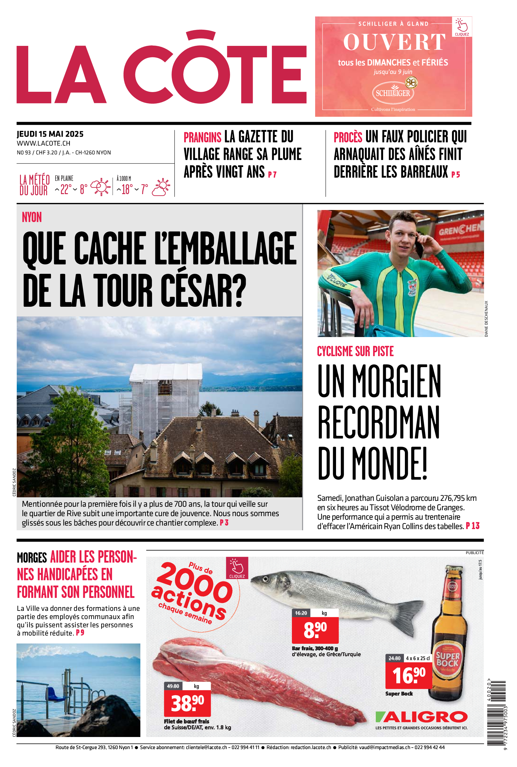 Jeudi 15 mai 2025 Jeudi 15 mai 2025