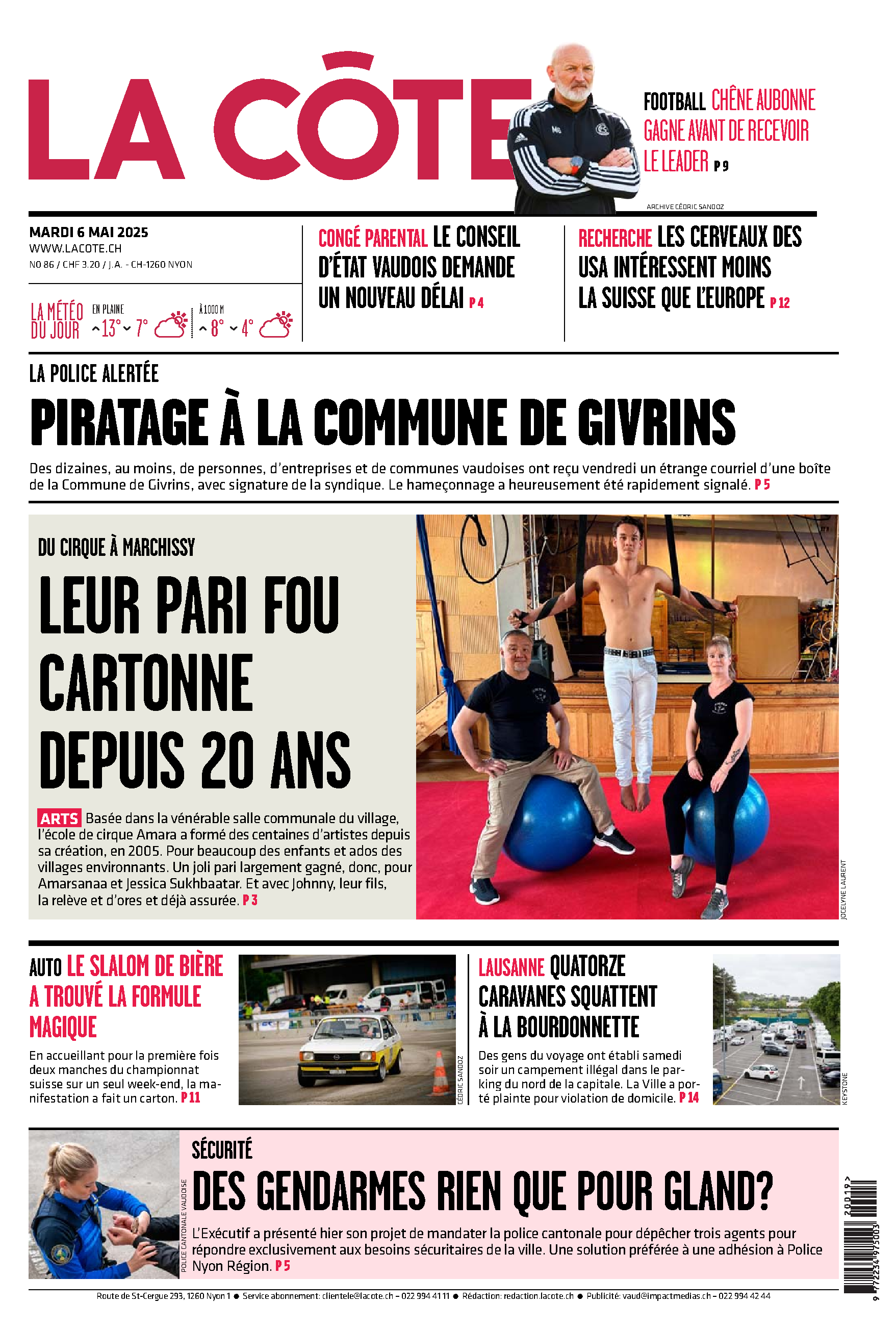 Mardi 6 mai 2025 Mardi 6 mai 2025