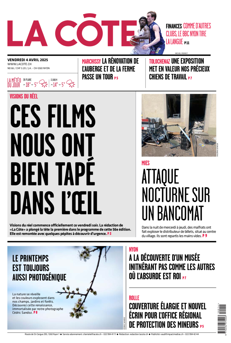 Vendredi 4 avril 2025 Vendredi 4 avril 2025