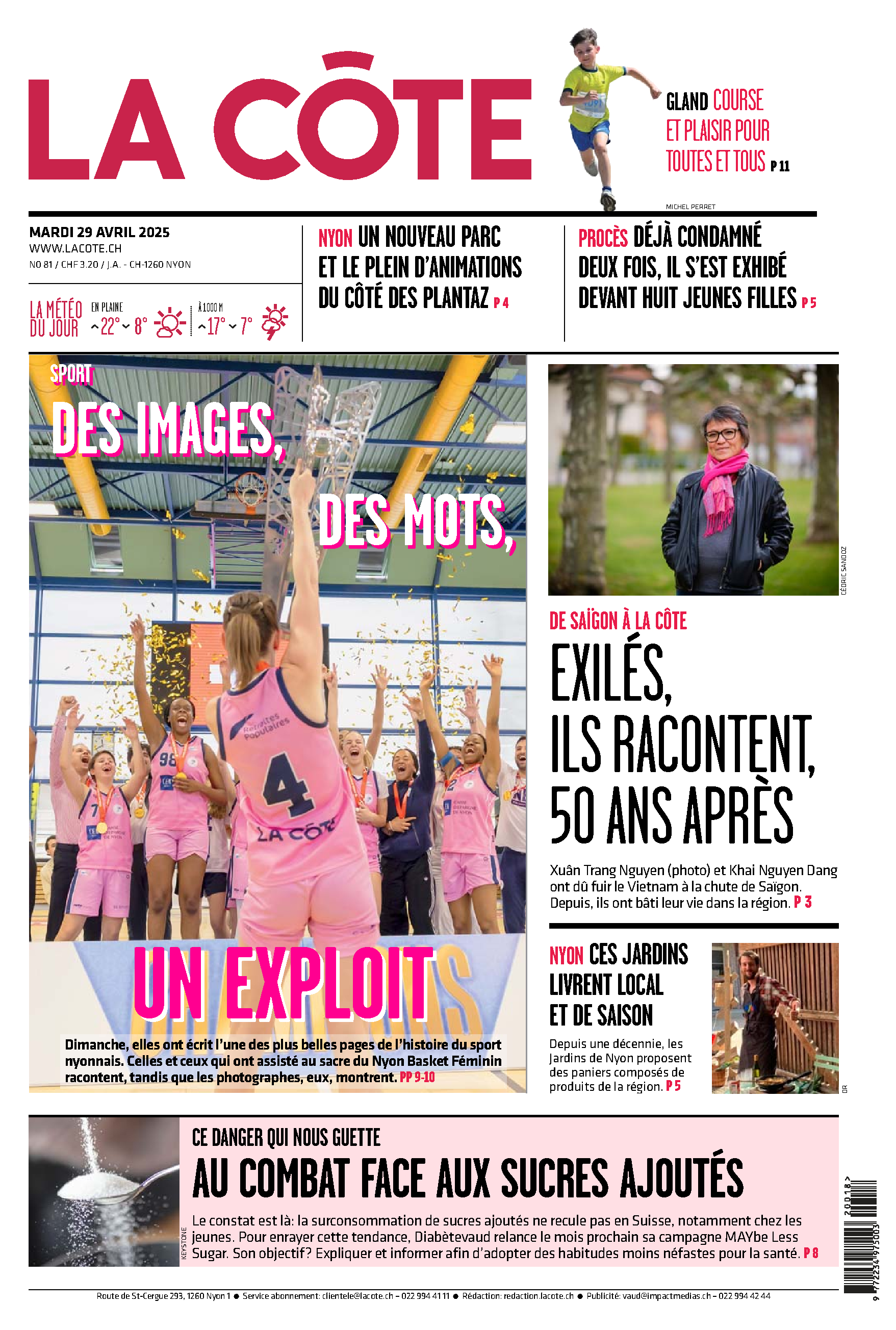 Mardi 29 avril 2025 Mardi 29 avril 2025