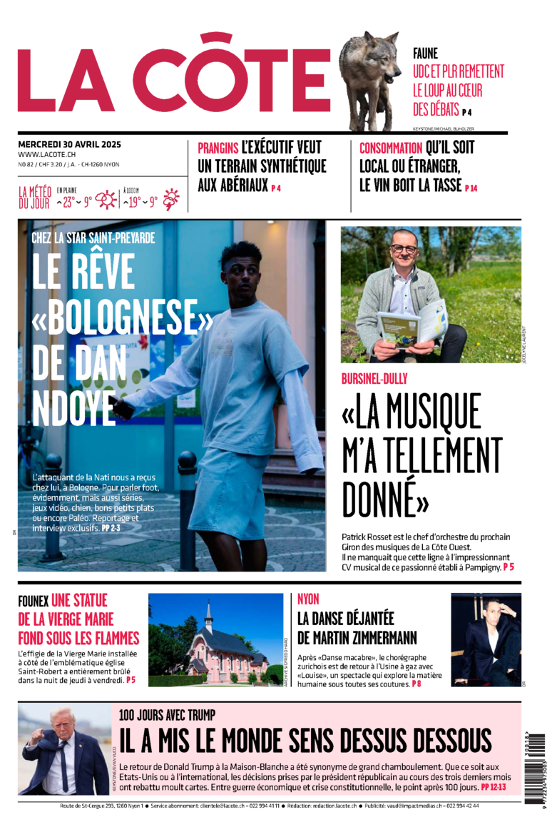 Mercredi 30 avril 2025 Mercredi 30 avril 2025