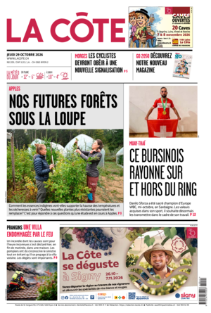 Jeudi 29 octobre 2026