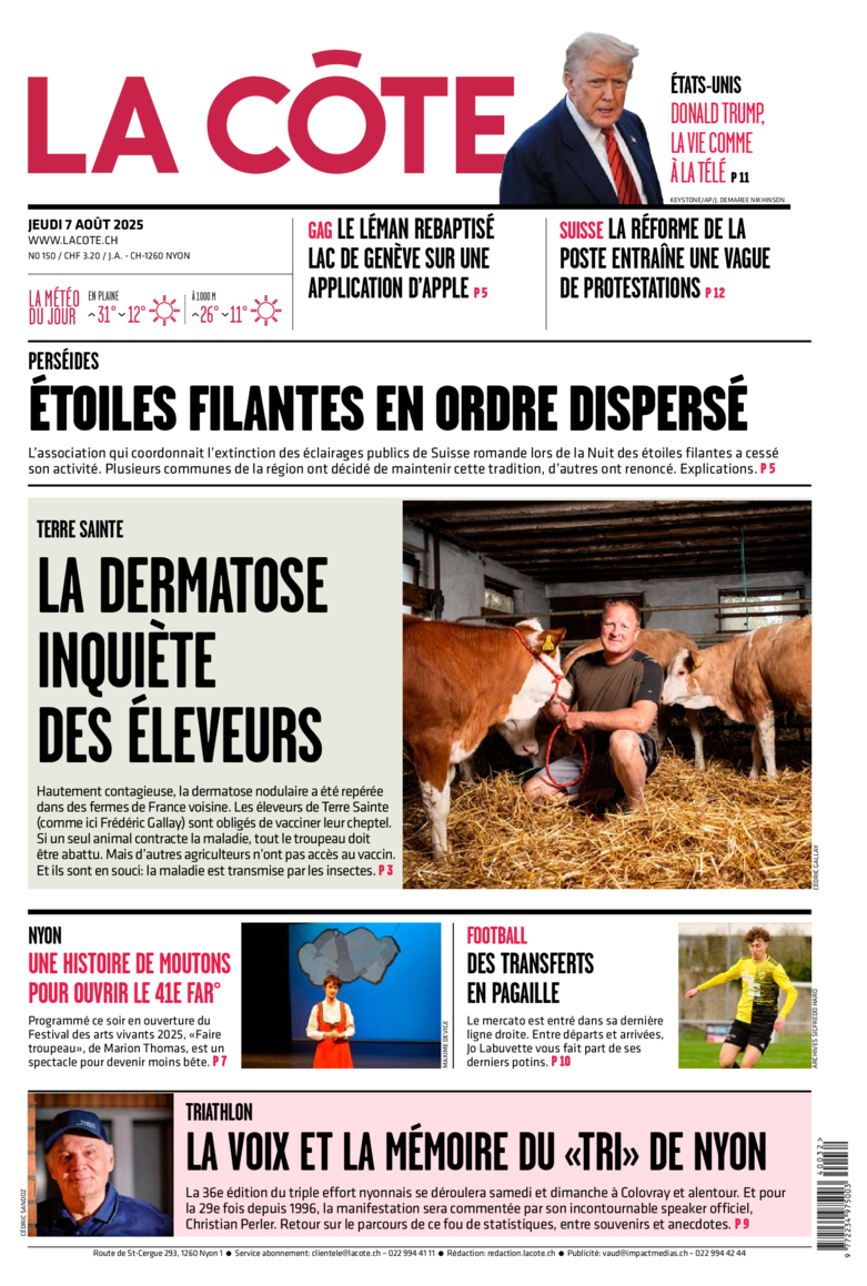 Jeudi 7 août 2025 Jeudi 7 août 2025