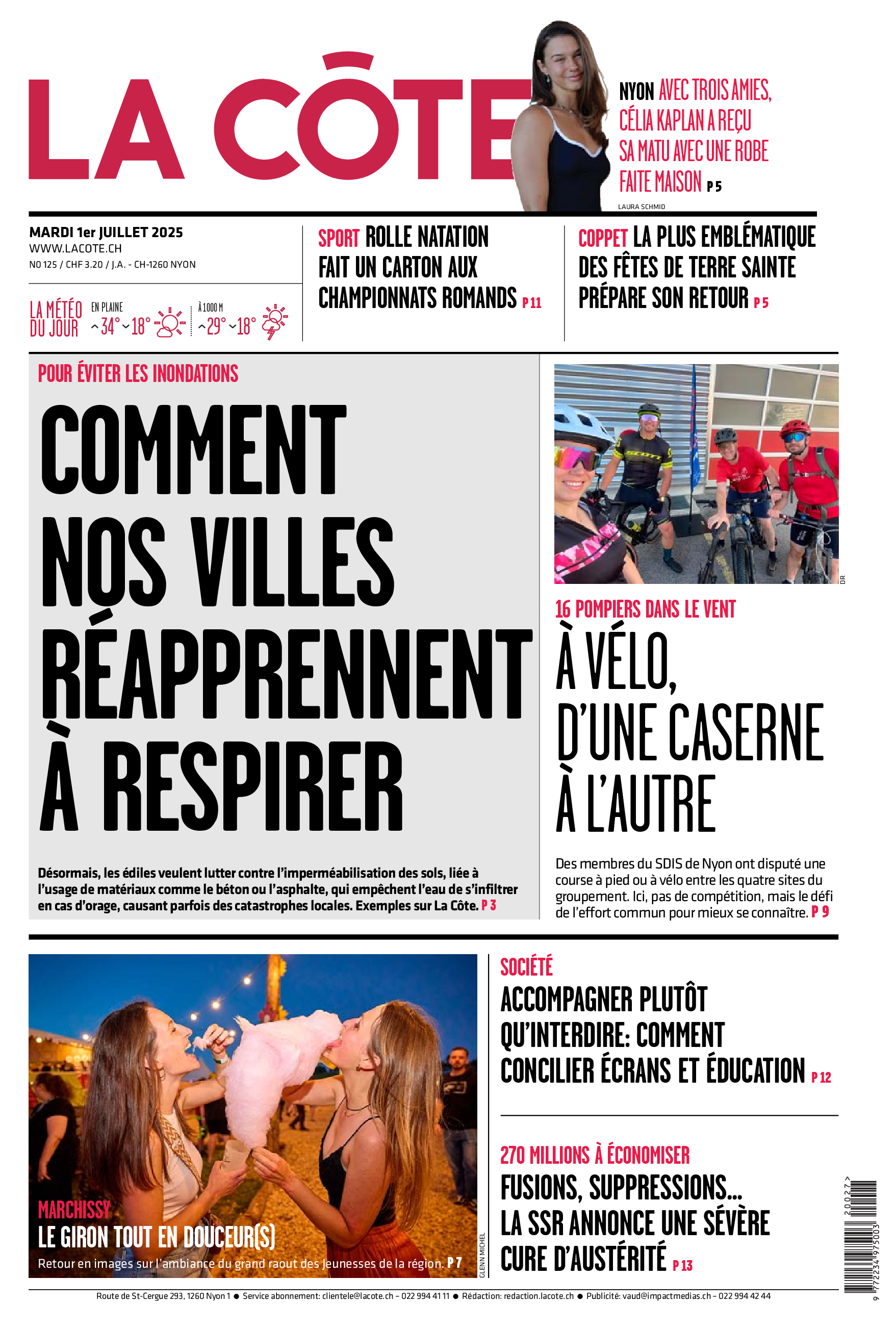 Mardi 1er juillet 2025