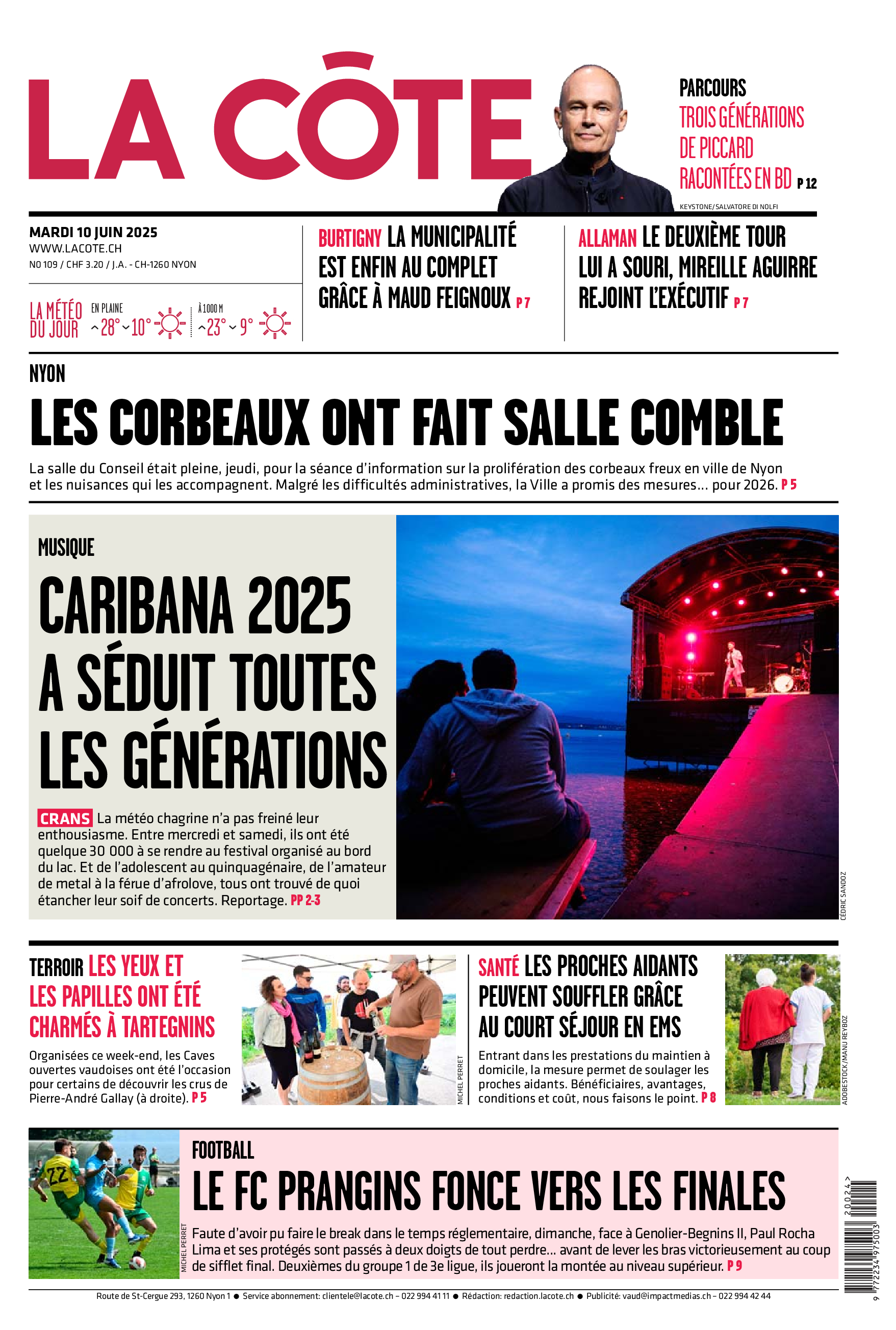 Mardi 10 juin 2025 Mardi 10 juin 2025