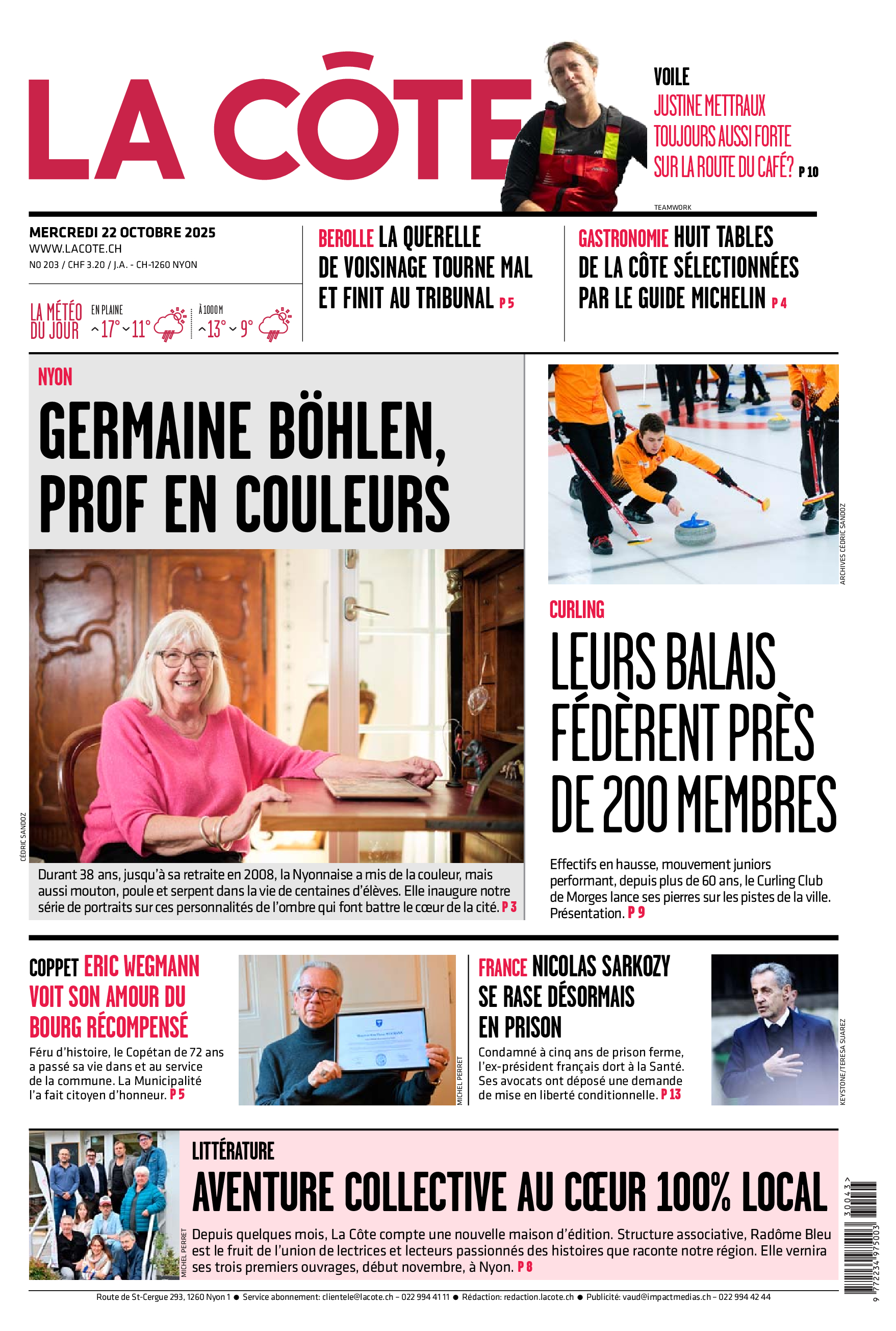 Mercredi 22 octobre 2025