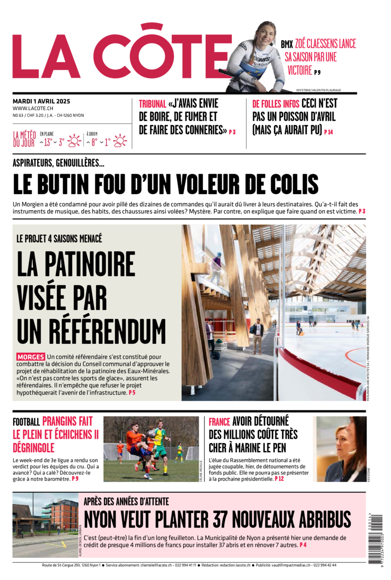 Mardi 1er avril 2025 Mardi 1er avril 2025