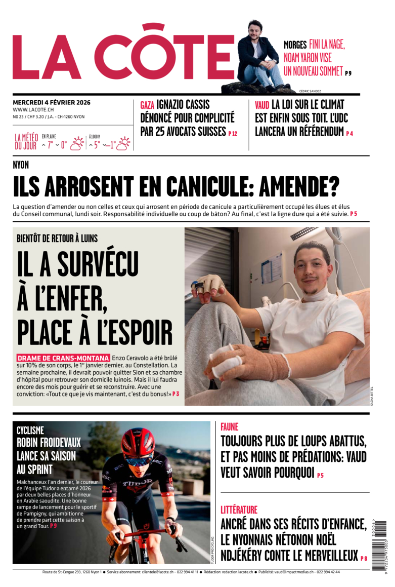 Mercredi 4 février 2026