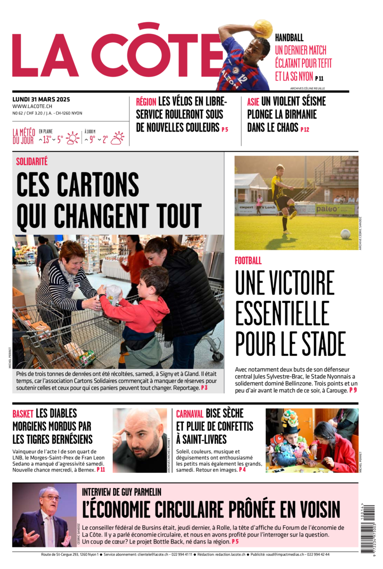 Lundi 31 mars 2025 Lundi 31 mars 2025