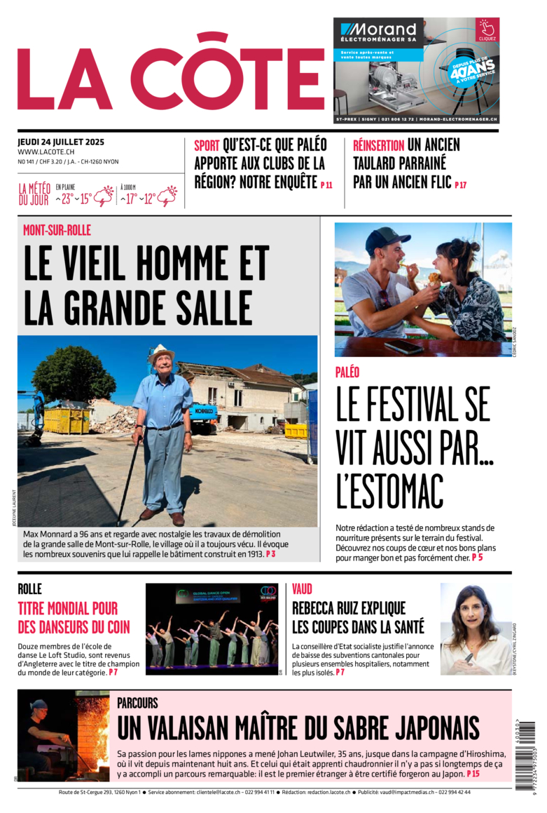 Jeudi 24 juillet 2025 Jeudi 24 juillet 2025