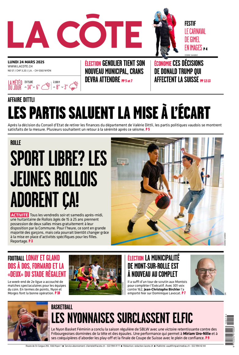 Lundi 24 mars 2025 Lundi 24 mars 2025