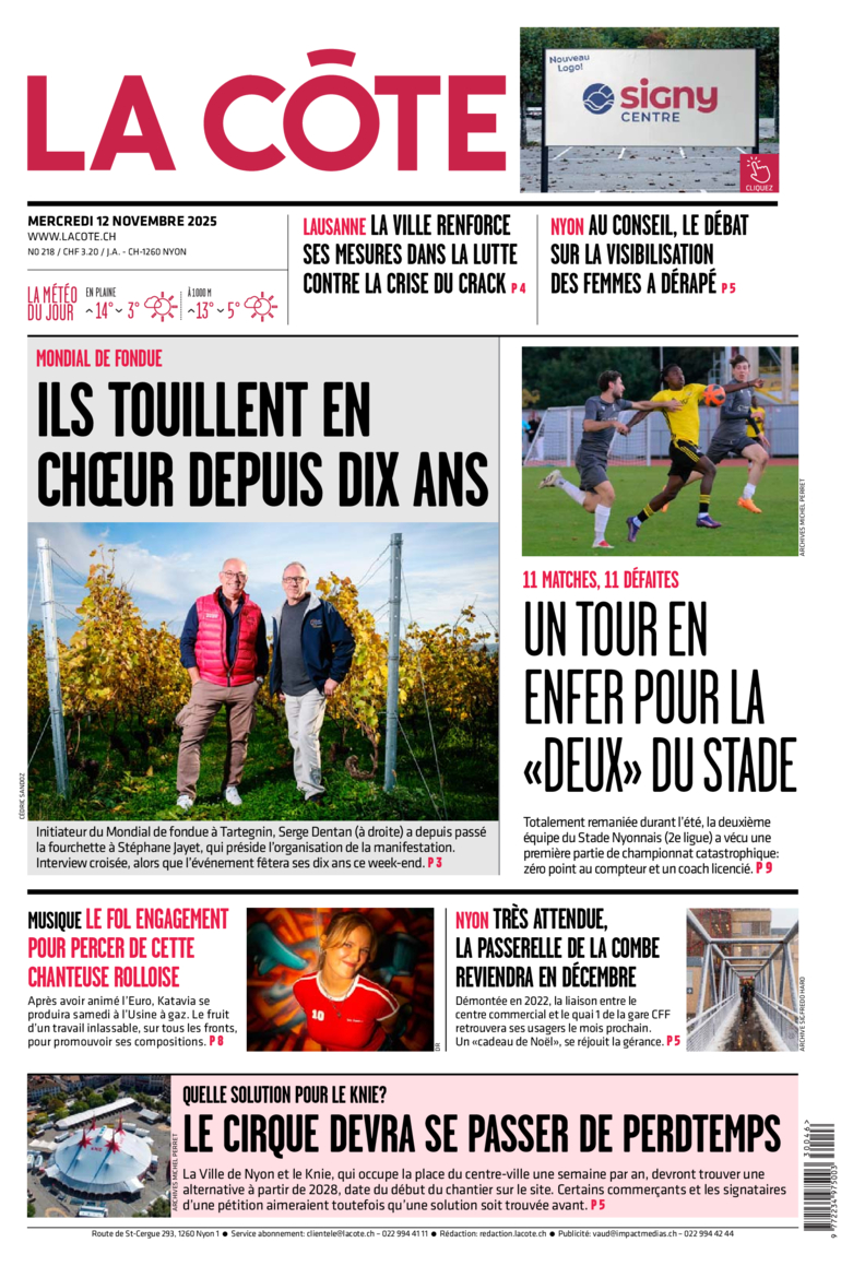 Mercredi 12 novembre 2025