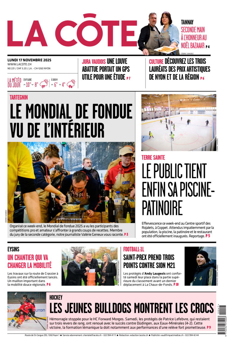 Lundi 17 novembre 2025