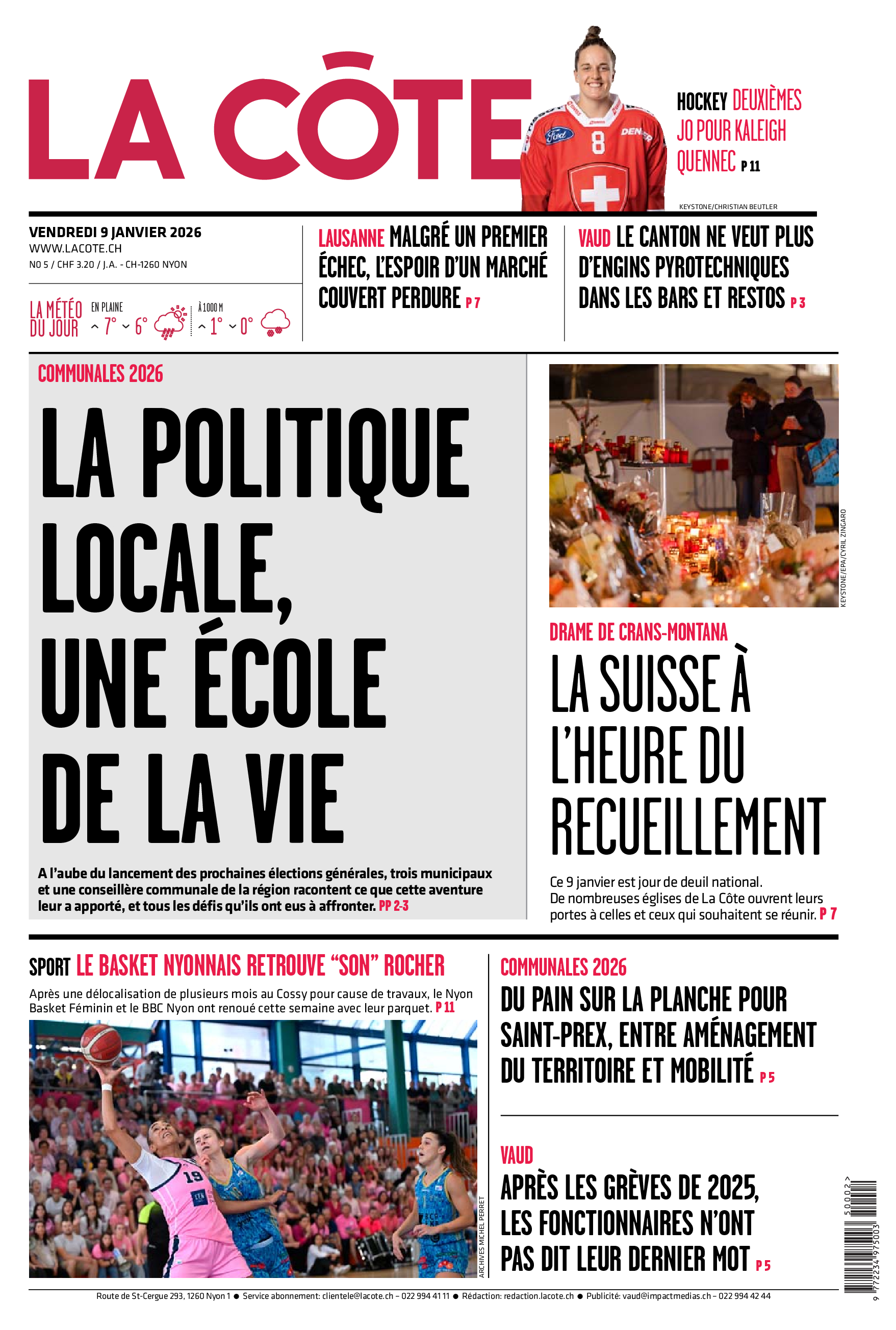  Vendredi 9 janvier 2026