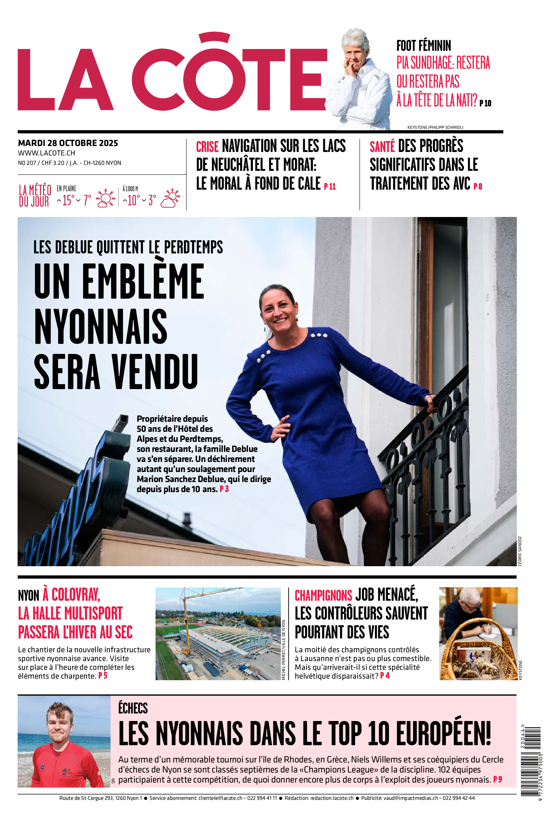 Mardi 28 octobre 2025