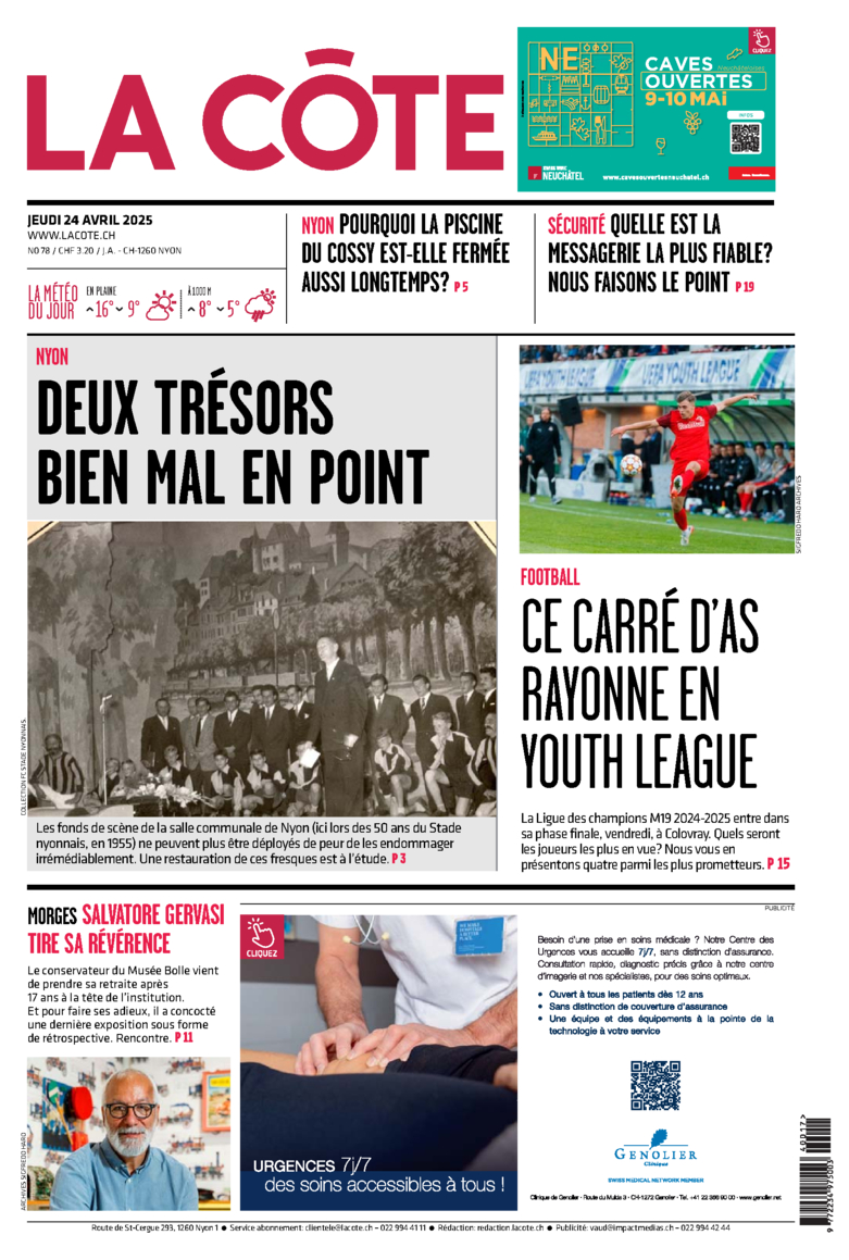 Jeudi 24 avril 2025 Jeudi 24 avril 2025