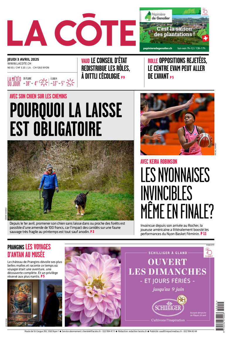 Jeudi 3 avril 2025 Jeudi 3 avril 2025