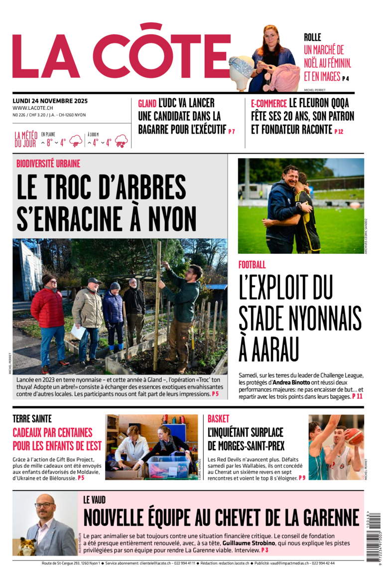 Lundi 24 novembre 2025