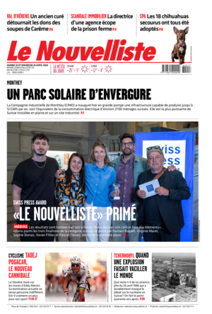 Samedi 25 avril 2026