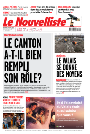 Vendredi 27 mars 2026