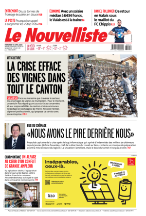 Mercredi 15 avril 2026