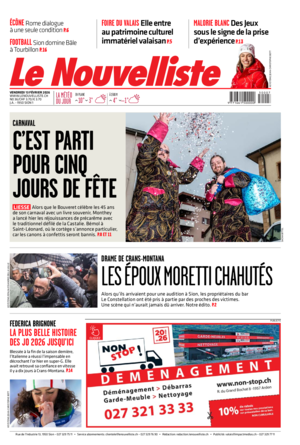 Vendredi 13 février 2026