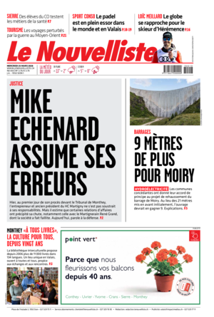 Mercredi 25 mars 2026